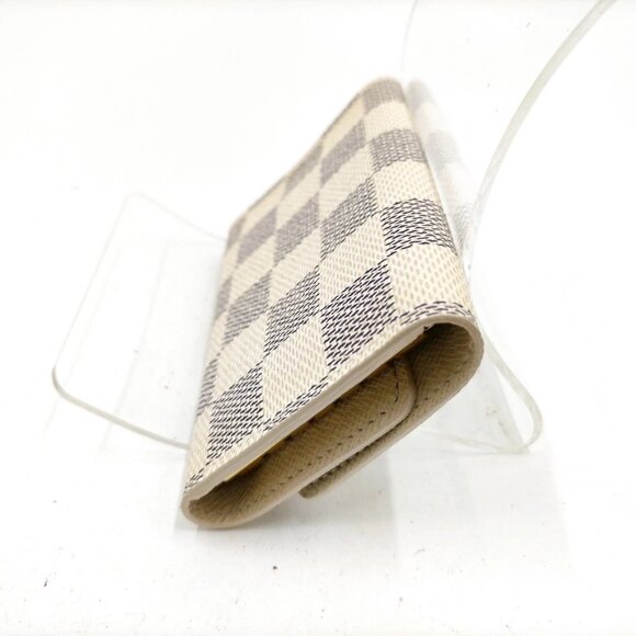 Authentic Louis Vuitton White Damier Azul Keycase mn258-113025 - Picture 3 of 9